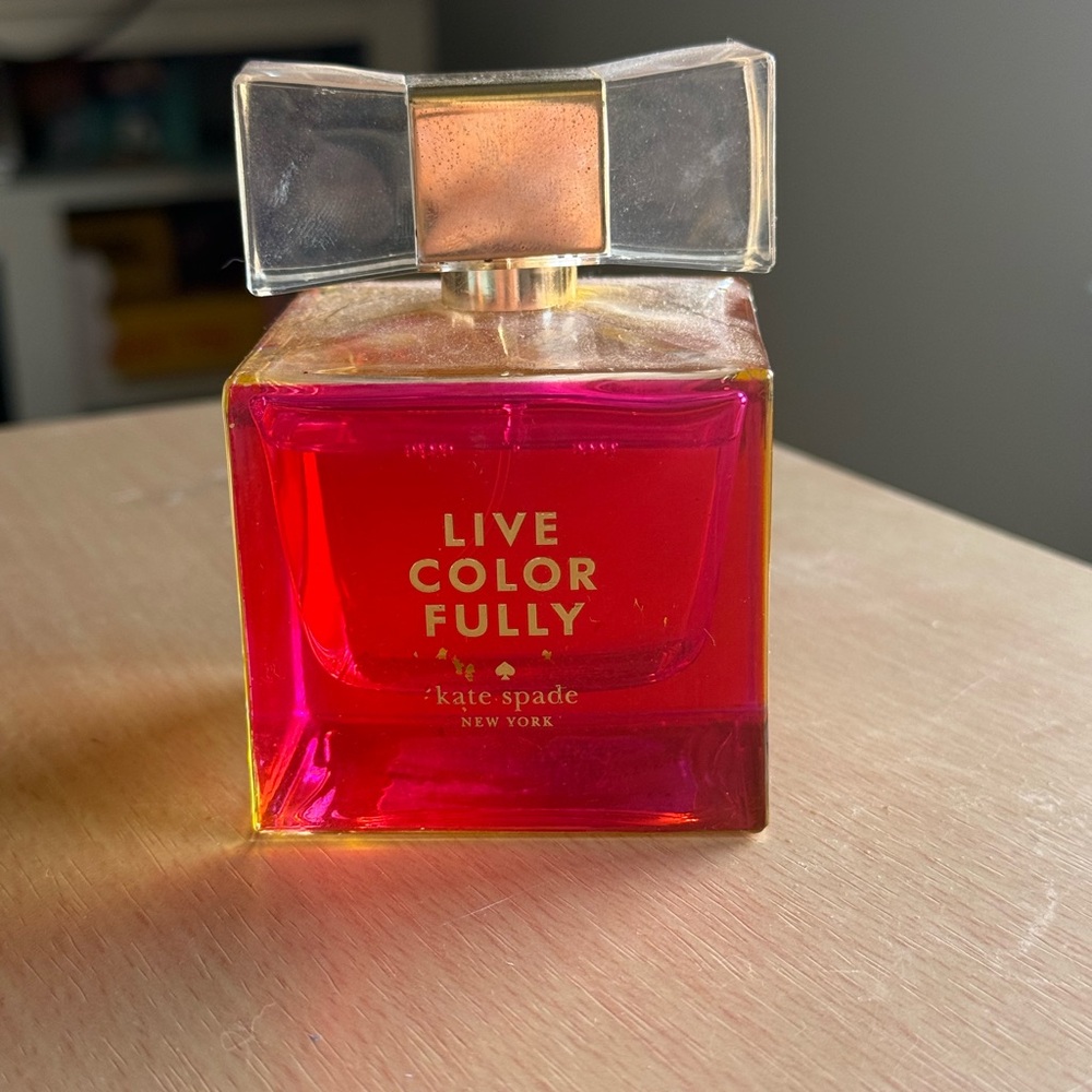Kate Spade Live Colorfully Perfume - Red and Gold